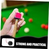 OHPHCALL 4pcs Professional Snooker Pool Cue Chalk Holder Billiard Chalk