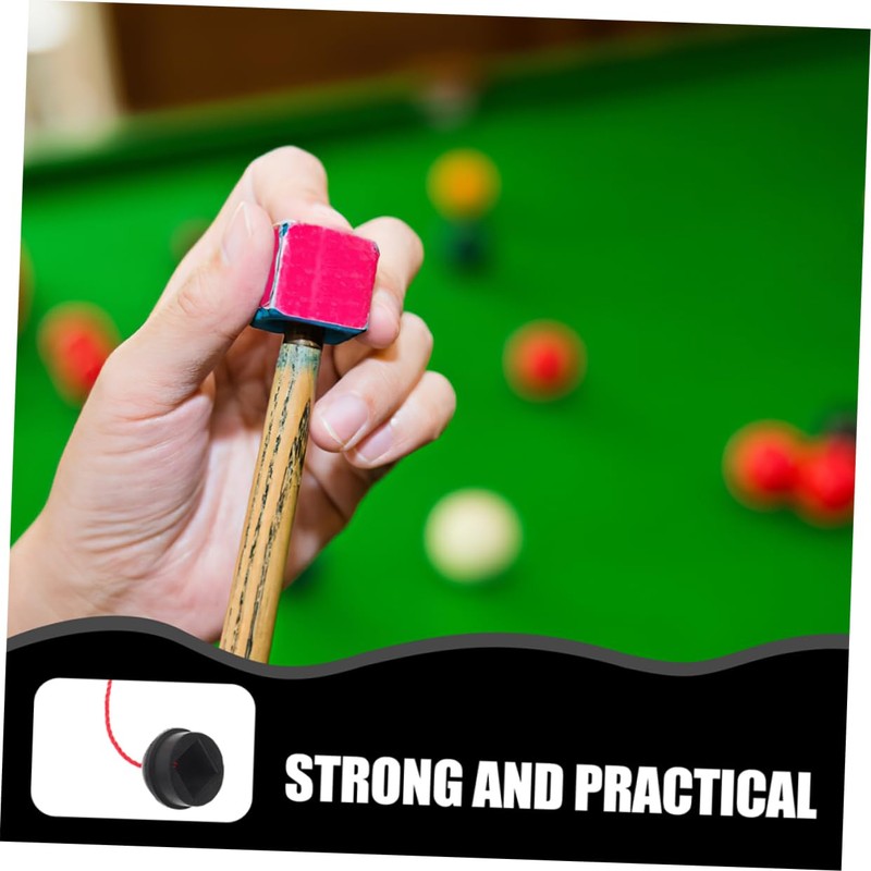 OHPHCALL 4pcs Professional Snooker Pool Cue Chalk Holder Billiard Chalk
