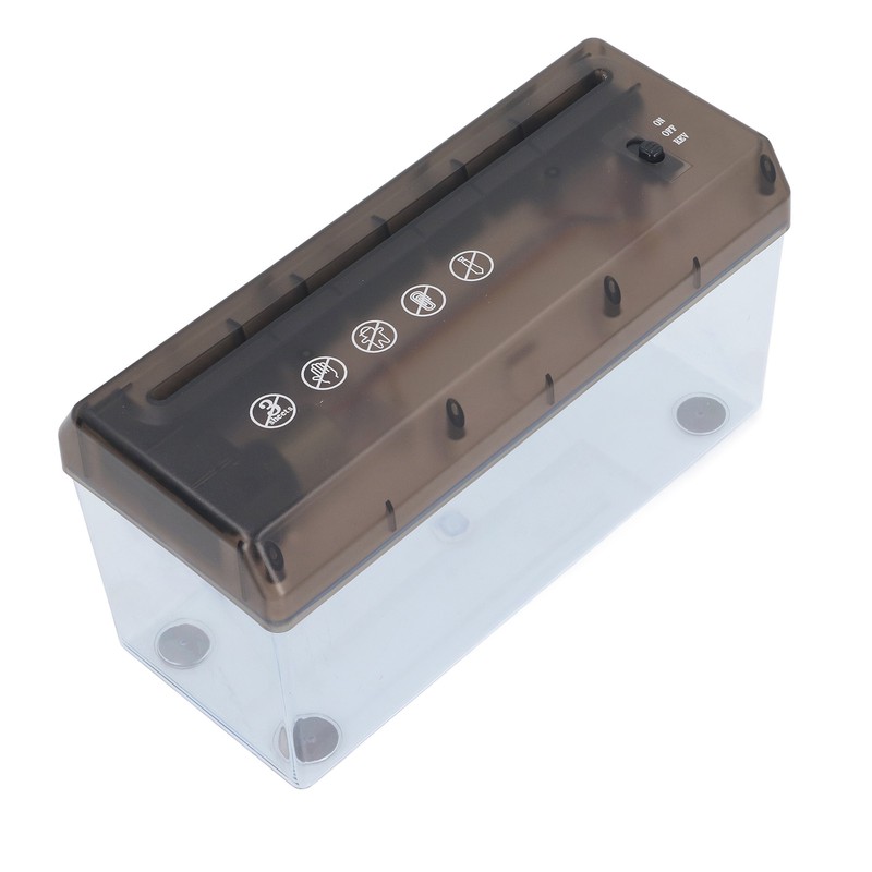 Strip Cut Paper Shredder USB Or Battery Powered Electric A4