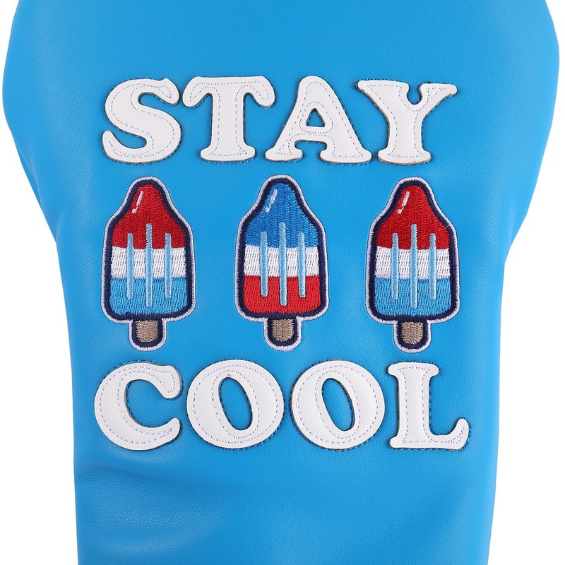 SHABIER Blue Stay Cool Golf Head Cover with Ice Pop