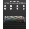 AULA F75 Pro Wireless Mechanical Keyboard,75% Hot Swappable Custom Keyboard