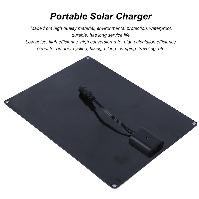 10W Solar Panel Kit Waterproof Portable Power Charger Photovoltaic Panel