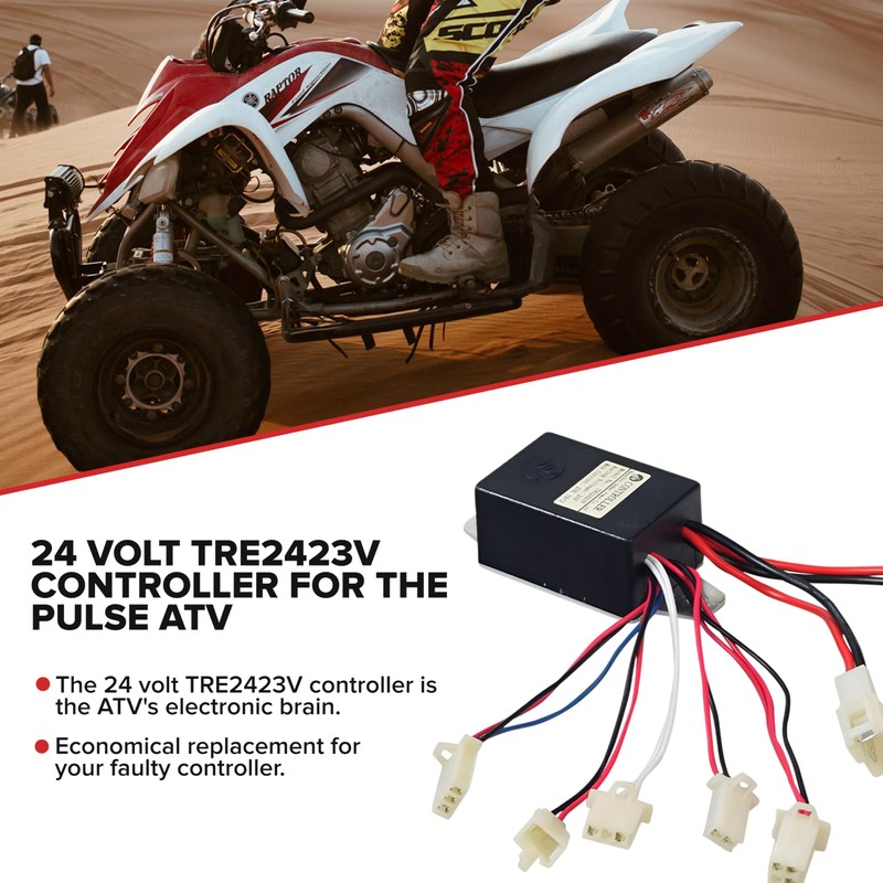 AlveyTech 24 Volt TRE2423V Controller for The Pulse ATV Quad