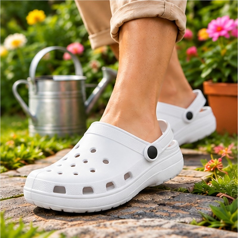Lightweight EVA Clogs for Summer – Waterproof Anti-Slip Slip-On Shoes