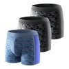 Carer 3 Pack Cool & Breathable Men's Incontinence Boxer Briefs,