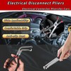 2 Pieces Electric Separating Pliers, Electric Connecting Pliers, Pipe Clamps