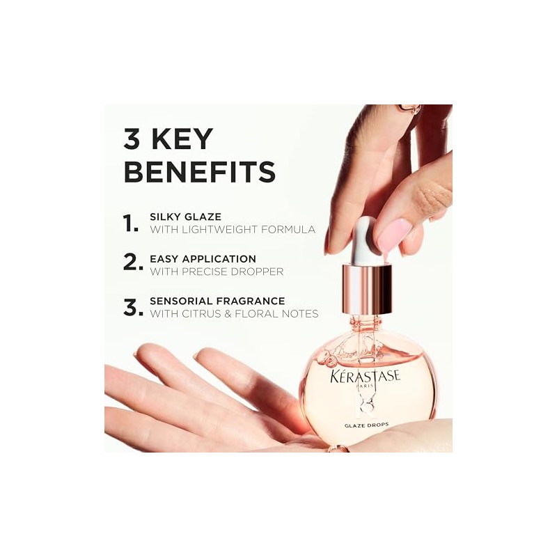 Kérastase Gloss Absolu Glaze Drops Aceite Capilar Anti-Frizz 45 ml