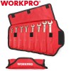 WORKPRO 8PCS Flex-Head Ratcheting Combination Wrench SAE Set 5/16"-3/4" 72-Teeth