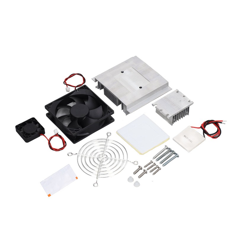 Refrigeration Cooler Dual Core Cooling Fan System Set Kit for