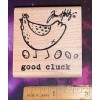 Stampers Anonymous CHICKEN Rubber Stamp, Tim Holtz Stampers Anonymous, “good