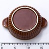 Maruyoshitouki M4783 Gratin Dish, Brown, S, Tensuji Round