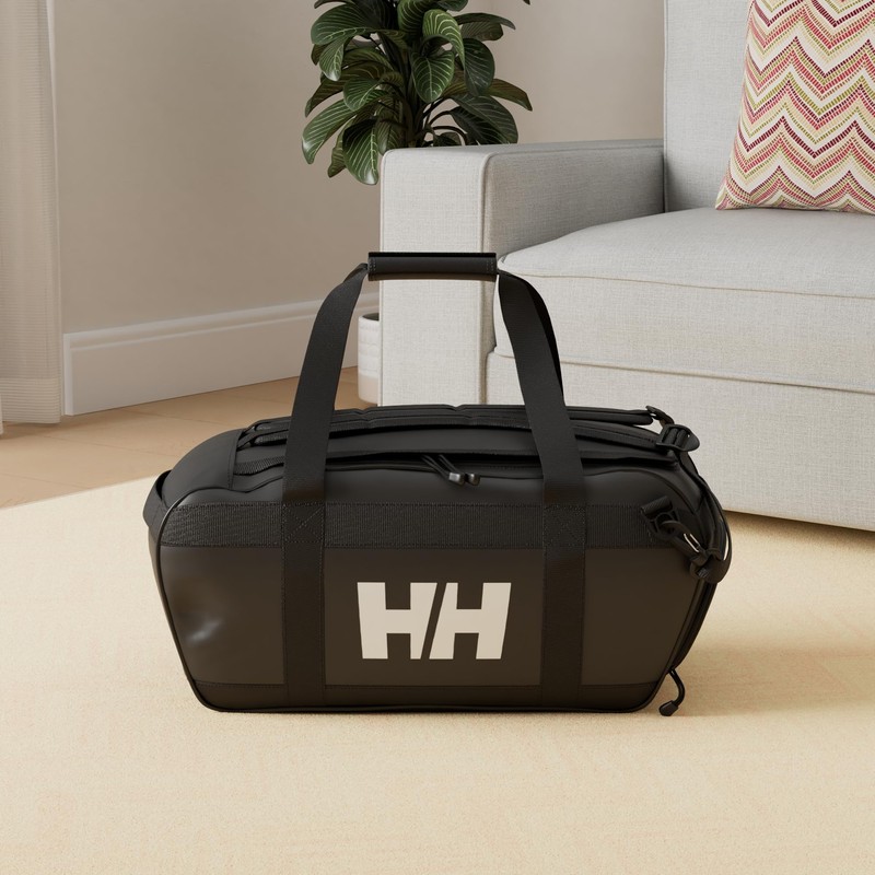 Helly Hansen Scout Duffel Gym Bag, 990 Black, X-Large