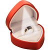 LED Heart Shaped Ring Box for Wedding, Proposal, Engagement, Valentine'