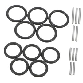 Operitacx 10sets Impact Wrench Ring Kit Electric Wrench Apron Washer Impact Retaining Ring Seal Kit for Automotive Seal Gasket Rubber Gasket