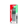 Uni-Ball UM-151S Gel Grip Rollerball Pens. Premium Medium 0.7mm Ballpoint