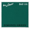 Iwan Simonis 860HR Pool Table Cloth Simonis Green, for Rails
