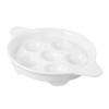 LIFKOME Snail Baking Dish Ceramic Plate Easy to Clean Snail