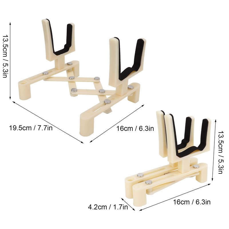Violin Folding Bracket Lightweight Stock Protection Wear Resistant Violin Stand