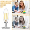 Cotanic E12 LED Bulb Dimmable 3000K Soft White, LED Candelabra