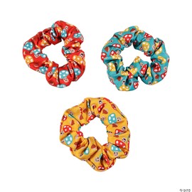 Fun Express Mushroom & Acorn Scrunchies - 12 Piece