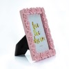 WAIT FLY 4 X 6 Inches Beautiful Pink Flower Shape