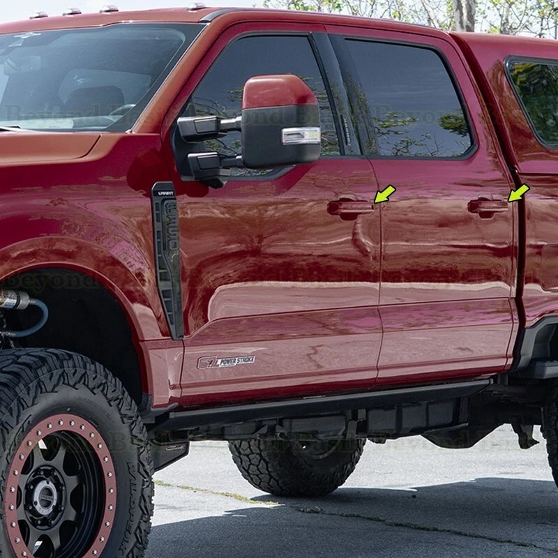 Torox 2021-2024 2025 Ford F150 4dr Door Handle COVERS W/o