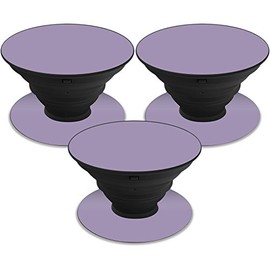 MightySkins Skin Compatible with PopSocket PopSocket - Solid Lavender | Protective, Durable, and Unique Vinyl Decal wrap Cover | Easy to Apply, Remove, and Change Styles | Made in The USA