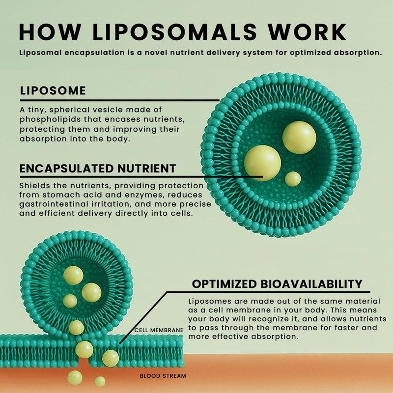 Manna Vitamins Evolved Liposomal Liquid Curcumin for Advanced Absorption Best