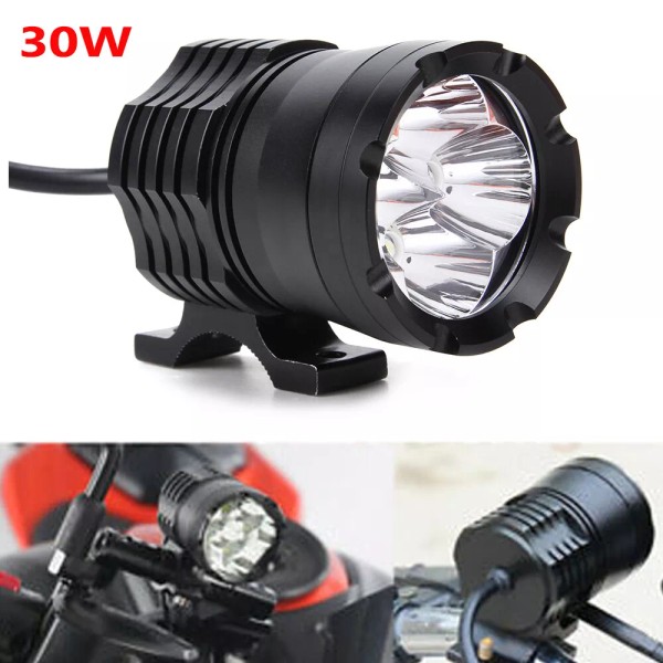 OUMURS 30W Motorcycle 4 LED Driving Headlight Spot Fog Light