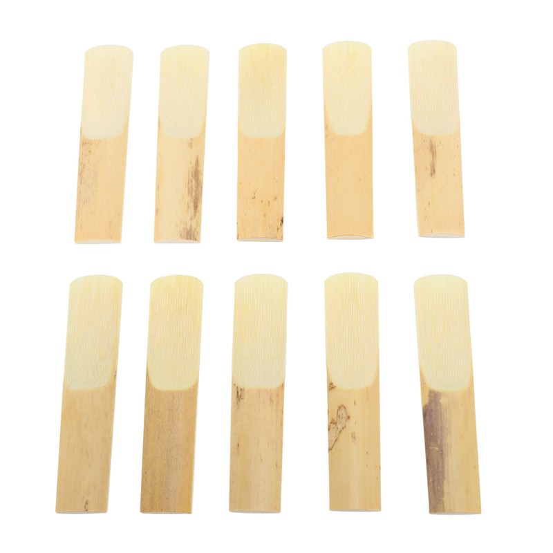 10Pcs Tenor Saxophone Reeds Set Bb Key Sax Replacement Parts