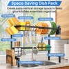 Over The Sink Dish Drying Rack - Adjustable Dish Rack