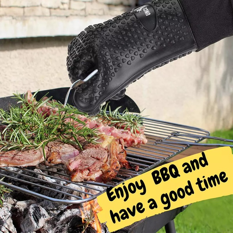 Nexgrill NEW! Grilling Gloves in Black Silicone