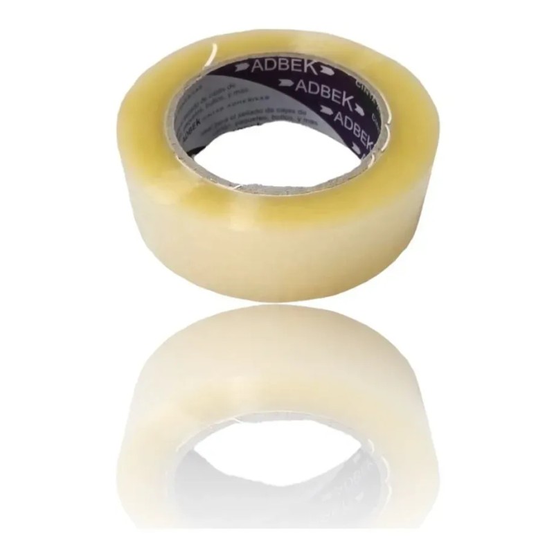 Cinta Adhesiva Empaque Transparente Adbeka 48mm X 150 6 Pzas