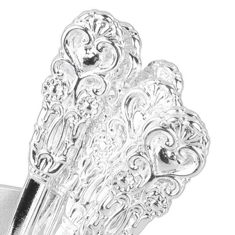 Coffee Spoon Holder Elegant Swan Shaped Alloy Mirror Polish Rich