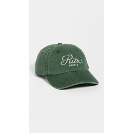 FRAME Women's x Ritz Paris Baseball Cap, Hunter Green, One Size