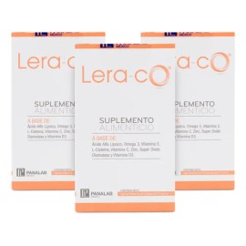 Lera Co Suplemento Ácido Lipólico Omega3 Vit E 3pack-90caps