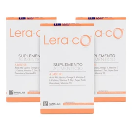 Lera Co Suplemento Ácido Lipólico Omega3 Vit E 3pack-90caps