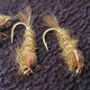 FRONTIER FLY COMPANY FLY FISHING FLIES NYMPH HARES EAR OLIVE