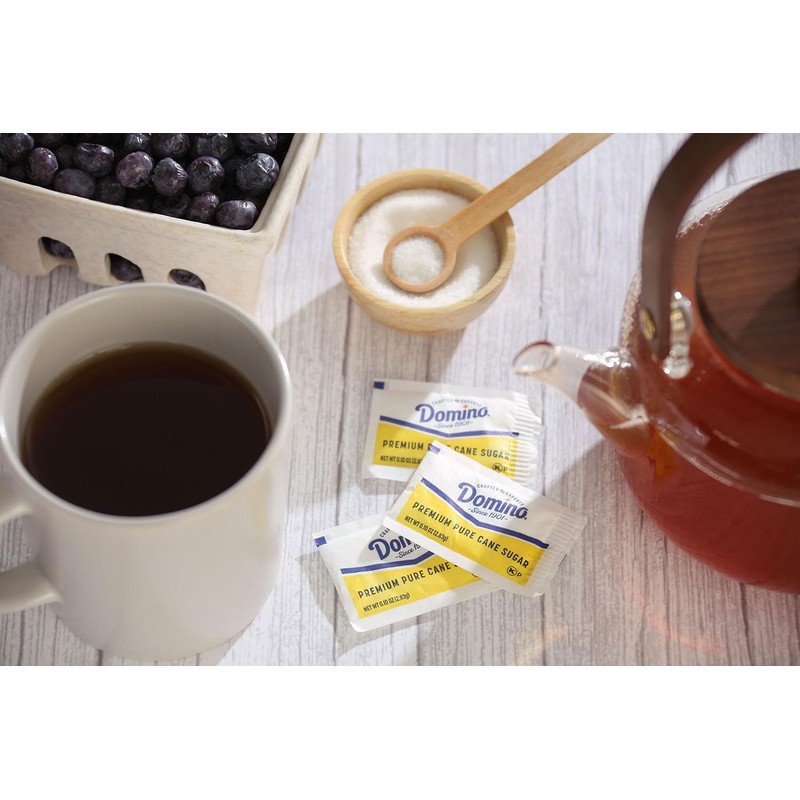 Domino Sugar Packets, 0.1 Ounce (Pack of 2000)