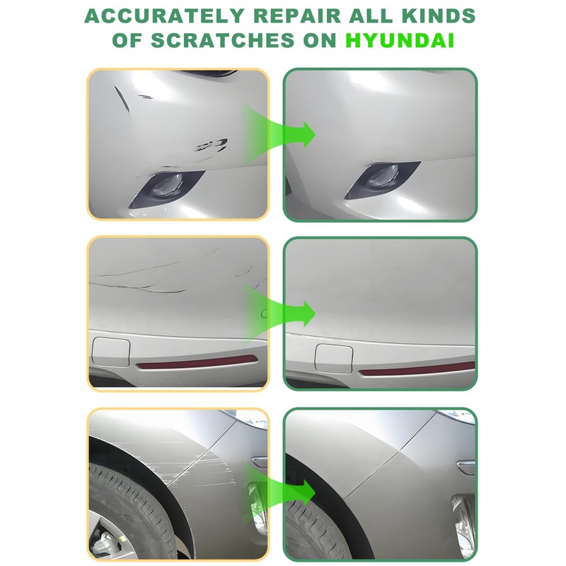 Y2E Calypso Red Touch Up Paint for Hyundai, Color Accurate