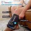 TheraICE TheraICE Knee Ice Pack Wrap PRO Compression Sleeve, Reusable