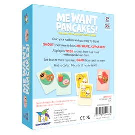 Me Want Pancakes! - Das All-You-Can-Eat Familien-Kartenspiel für Kinder ab 5 Jahren, 2-6 Spieler