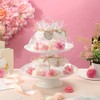 Demissle - Juego de 40 jabones de flores de rosas