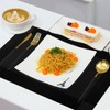 Lumaca Washable Placemats, Set of 6 Placemats Made of 70%