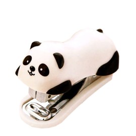 Cute Panda Mini Desktop Stapler, Home Stapler with 1000 Staples