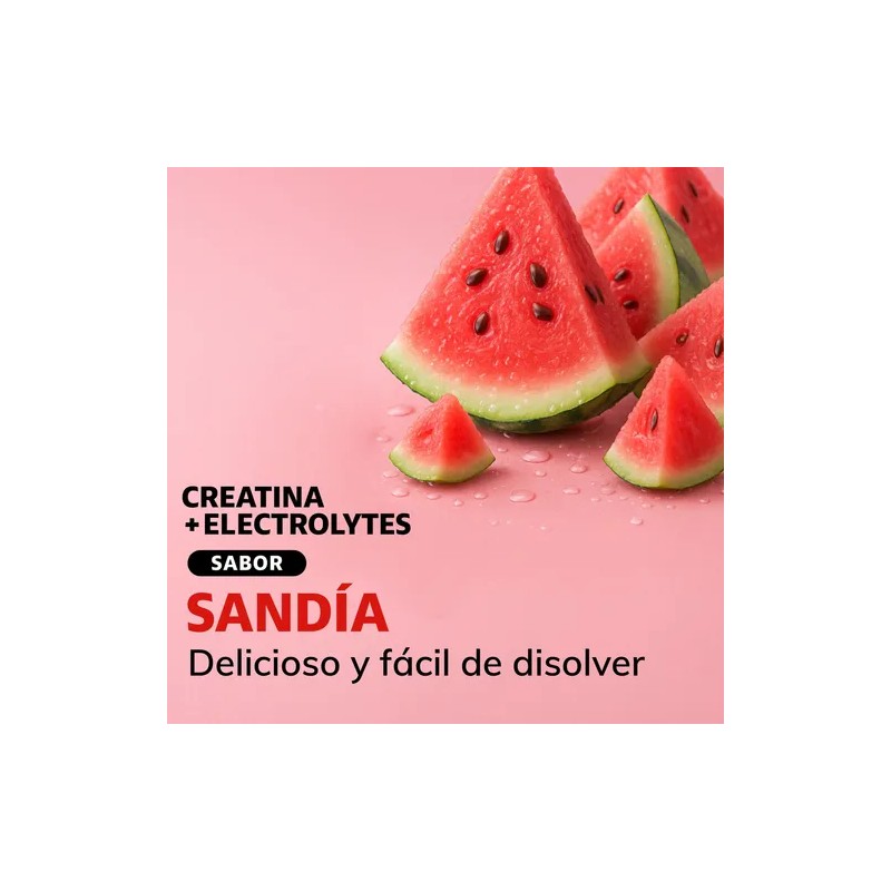 Creatina Monohidratada en Polvo con Electrolitos y Ciclodextrina | Pre