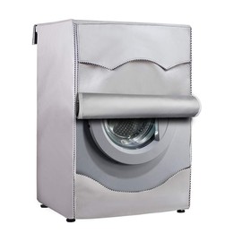 [Mr.You] Washing Machine Cover, Drum Washing Machine, Waterproof, Sunscreen, Waterproof Fabric (Solid Color)
