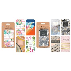 BG Just to Say Money Gift Wallets 16x9cm with Envelopes, Assorted Designs - Pack of 4
