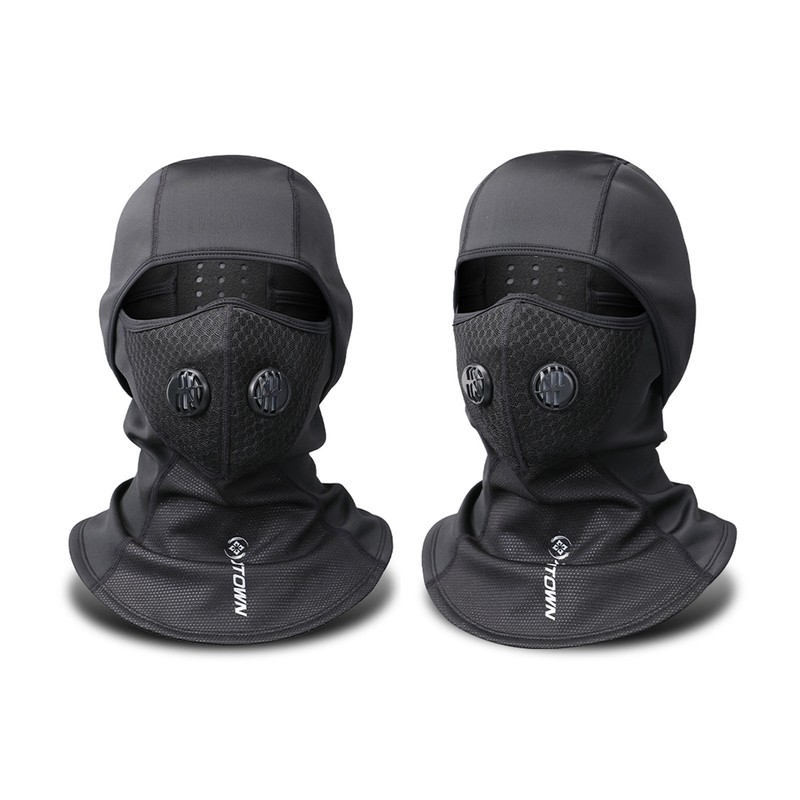 Balaclava Cycle Cap Thermal Face Cover with Breathing Valve in