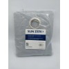 Sun Zero Panel Curtain Grommet 40in x 84in Gray
